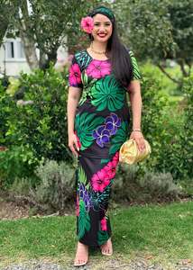 Puletasi Two Piece: Sara Puletasi - Midnight Soiree