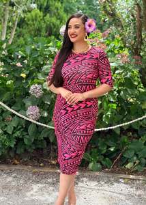 Women: Grace Dress - Pink Licorice