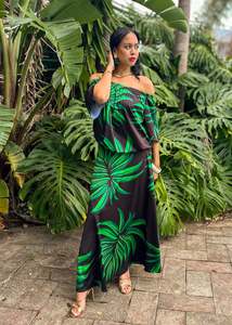 Selina Skirt - Green Palm