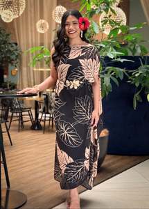Kaftans: Lelei Kaftan - Vintage Palms