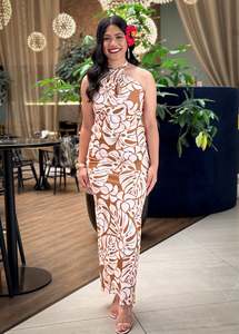 Puletasi Two Piece: Vai Puletasi - Vintage Palms