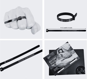 Products: Mens Ring Size Chart And Sizer