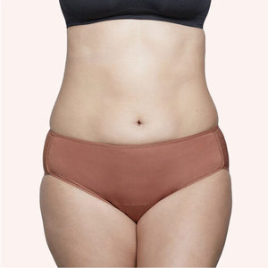 Light Flow Period: Love Luna Midi Brief - Terracotta