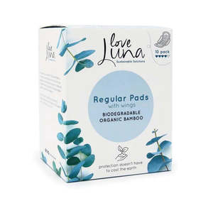 Light Flow Period: Biodegradable Regular Pad - Love Luna