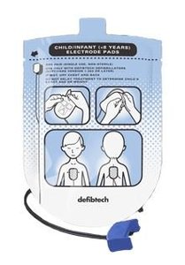 Products: PEDIATRIC DEFIBRILLATION PADS (LIFELINE) PACKAGE (DDP-200P) - MeNZ Medical