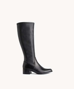 Sherrin Knee High Boot with Stretch Calf Online Merchant 1948