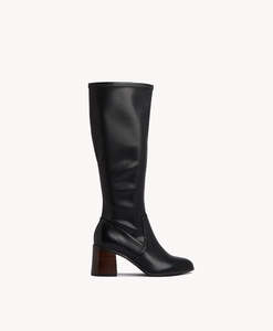 Fraser Wide Knee High Boot with Wide Calf Online Merchant 1948