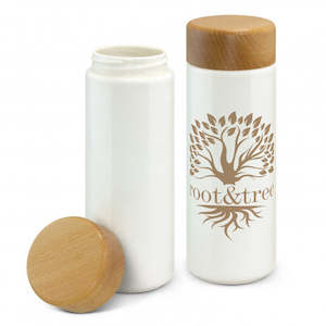 Drink Bottles: Reservoir Double Wall Ceramic Bottle