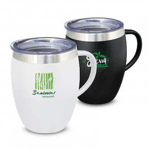 Coffee Cups: Verona Vacuum Cup with Handle