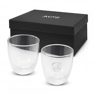 Glassware: Tivoli Double Wall Glass Set - 310ml