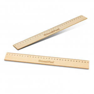 Other Stationary: Wooden 30cm Ruler