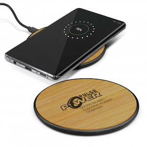 Charging: Bamboo Wireless Charger