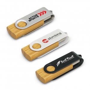 Digital Storage: Helix 4GB Bamboo Flash Drive