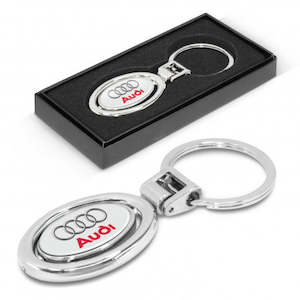 Key Rings: Spinning Metal Key Ring