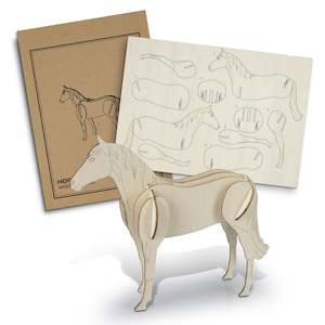 Toys: BRANDCRAFT Horse Wooden Model