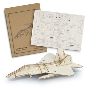 Toys: BRANDCRAFT Jet Fighter Wooden Model