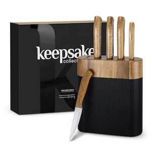 Leisure: Keepsake Noir Knife Block
