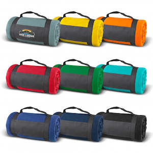 Blankets: Glasgow Fleece Blanket with Strap