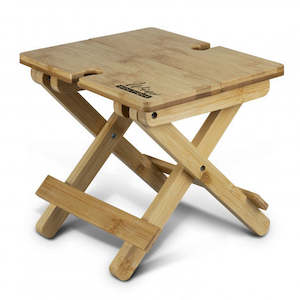 Serving Boards: NATURA Bamboo Folding Wine Table