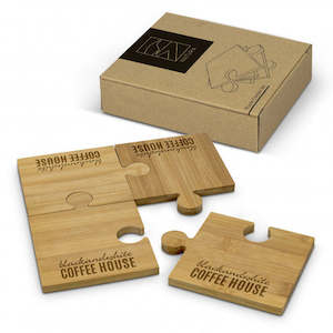 Serving Boards: Puzzle Coaster Set of 4