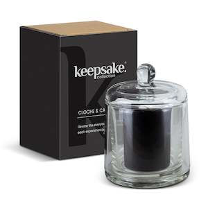 Home Living: Keepsake Cloche and Candle Set