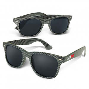 Sunglasses: Malibu Premium Sunglasses - Carbon Fibre