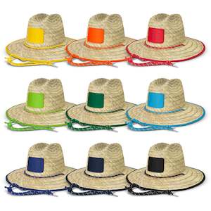 Headwear: Tiki Straw Hat