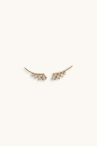 Gold Earrings: Xyla Stud Earrings