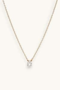 Gold Necklace: Clair Pear Necklace