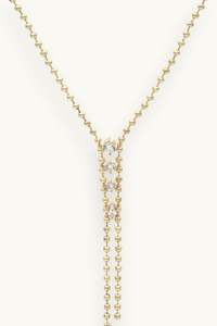 Gold Necklace: Amour Y Necklace
