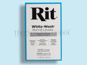 Fabric Dye: Rit White Wash Treatment