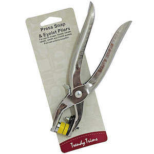 Fastenings: Press Snap & Eyelet Pliers