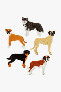 Dmc Threads: Working Dogs DMC Embroidery Kit