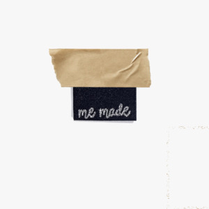 Labels Motifs: Woven Labels - "Me Made" Side Seam Labels