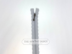 All Zips: Lace Dress Zip 20cm - End of Line