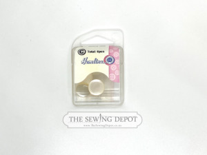 14mm Flat Dot Buttons 6-pack