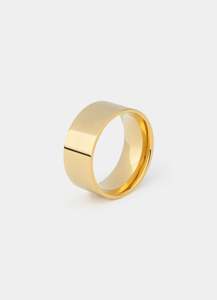 Rings Category: Vendetta Halo Ring 10mm - 18k Gold Plated