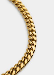 Necklaces Category: Havana Cuban Necklace 10mm - 18K Gold Plated