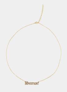 Necklaces Category: Samoa Kin Necklace - 18k Gold Plated