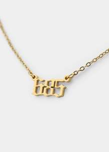 Necklaces Category: 685 Kin Necklace - 18k Gold Plated