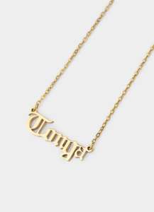 Necklaces Category: Tonga Kin Necklace - 18k Gold Plated