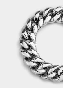 Bracelets Category: Miami Cuban Bracelet 18mm - Stainless Steel