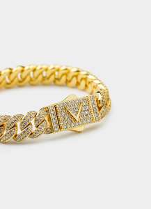 Bracelets Category: Vice Bracelet -  18K Gold Plated