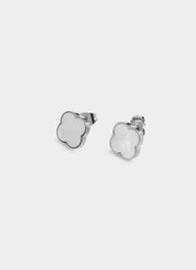 Four Leaf Collection: 4 Leaf Earring - Stainless Steel