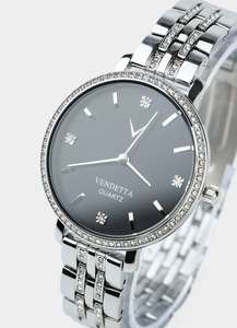 Aurora Watch - Silver/Black