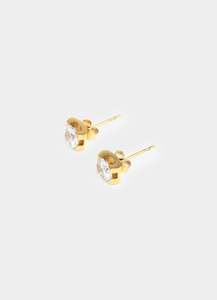 Claw Stud Earring - 18K Gold Plated