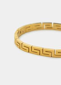 Greca Imperial Bracelet - 18K Gold Plated