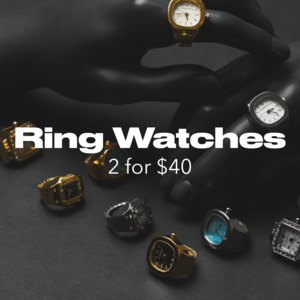 Jewellery Mix Match Bundles: 2 for $40 Ring Watch Bundle