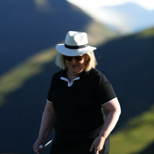 Polo Tops: Ladies Merino Golf Polo Top - Black