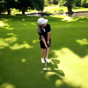 Complete Outfits: Ladies Merino Golf Set - Black